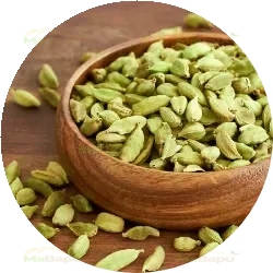 3 cardamom pods, crushed