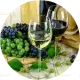 1 glass dry white wine