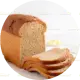 4 whole wheat bread rolls