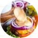 2 tbsp secret burger sauce (mayonesa + ketchup + mostaza) (salsa especial de hamburguesa)