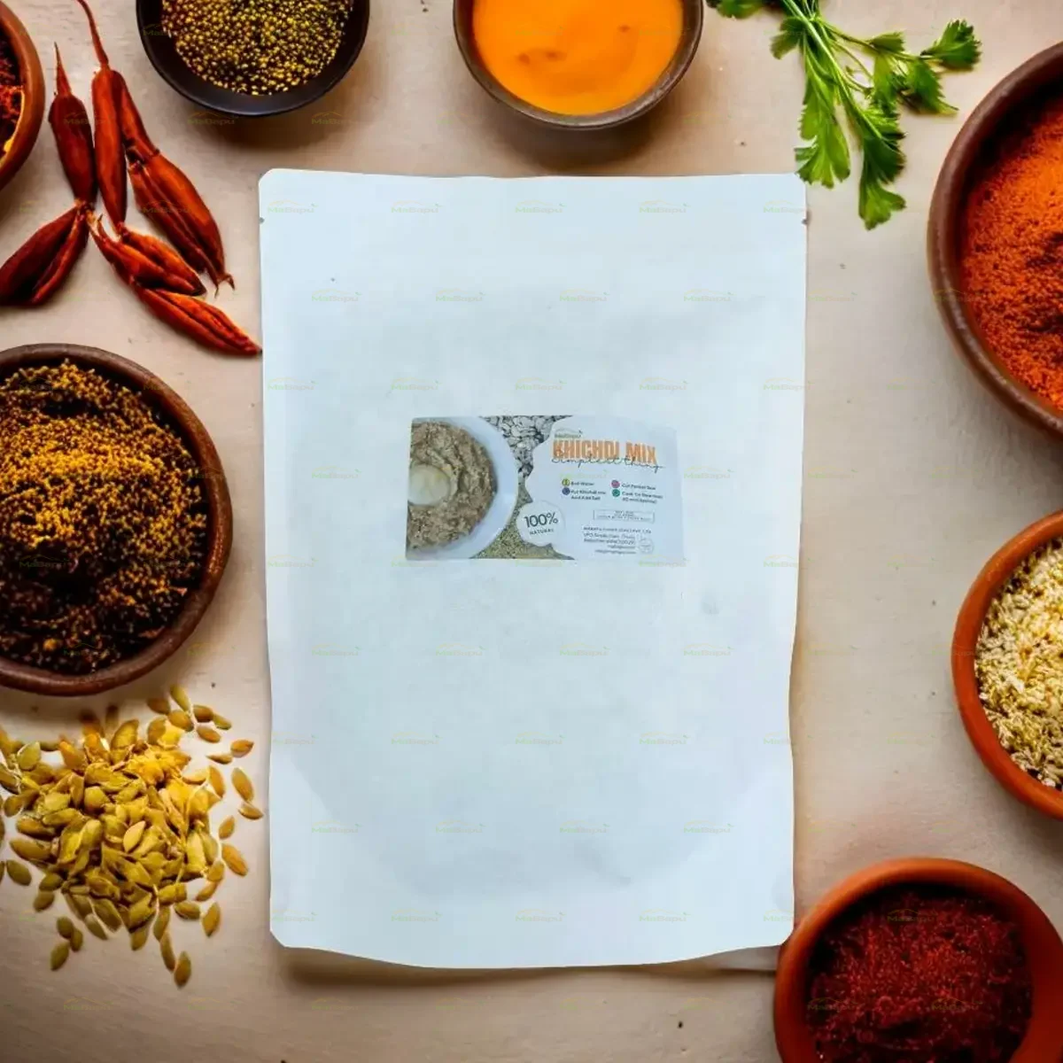 Rajasthani Bajra Moth Dal Khichdi