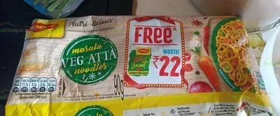 Crunchy Masala Veg Aata Noodles (Maggi Style Wholesome Twist)