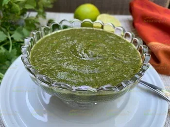Cilantro Chutney (Dhania Chutney) - A Versatile Indian Condiment