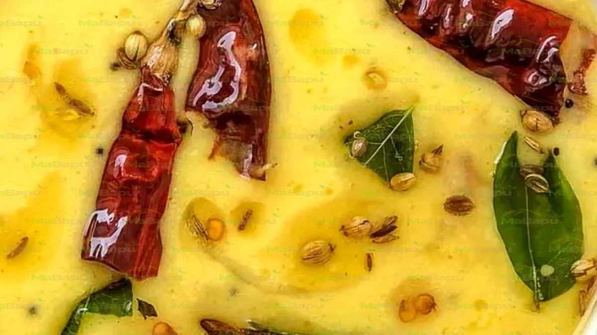 Authentic Rajasthani Pyaaz Ki Kadhi Recipe (Onion Kadhi) - A Wholesome Yogurt-Based Curry