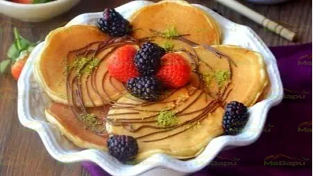 Whole Wheat Pancakes – Light, Fluffy, Asian‑Inspired Breakfast