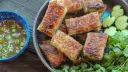 Crispy Rice Paper Dumpling Roll-Ups