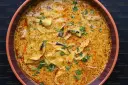 Rajasthani Papad ki Sabji (Healthy Roasted Papad Curry)