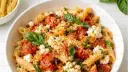 Viral Baked Feta Pasta with Cherry Tomatoes – A Mediterranean Sensation for Instagram & TikTok