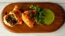 Crispy Air Fryer Punjabi Samosa with Mint Chutney – Guilt‑Free Golden Delight