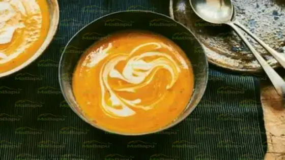 Spiced Roasted Pumpkin &amp; Coconut Shorba – Creamy Autumn Soup with Ginger &amp; Coconut Milk