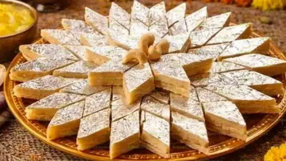 Authentic Kaju Katli (Healthy Indian Cashew Fudge)