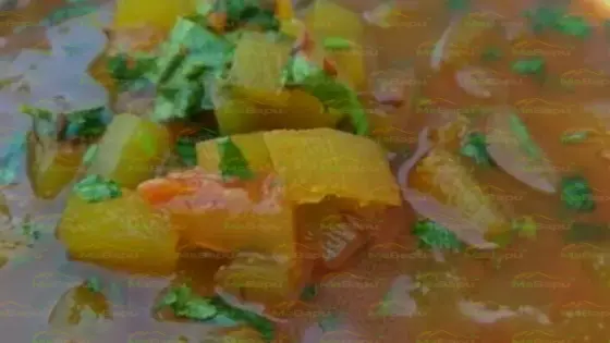 Rajasthani Matira Sabzi is a delicious and traditional dish made from raw watermelon (known locally as *matira*).