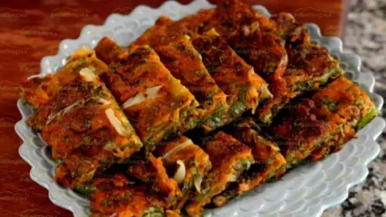 Kkaennip-Jangtteok: Korean Perilla Leaf Pancake with Fermented Soybean Paste