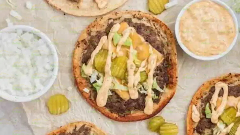 Crispy Smash Burger Tacos – Plant‑Based Fusion Delight (Quick 20‑Minute Street‑Style)