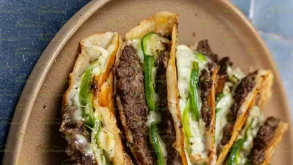 Crispy Smash Burger Tacos