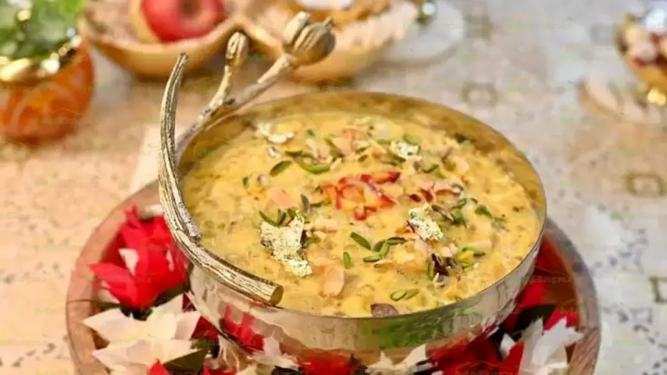 Sabudana Kheer – Creamy Tapioca Pudding with Pure Desi Ghee & Saffron – Navratri Sweet Delight