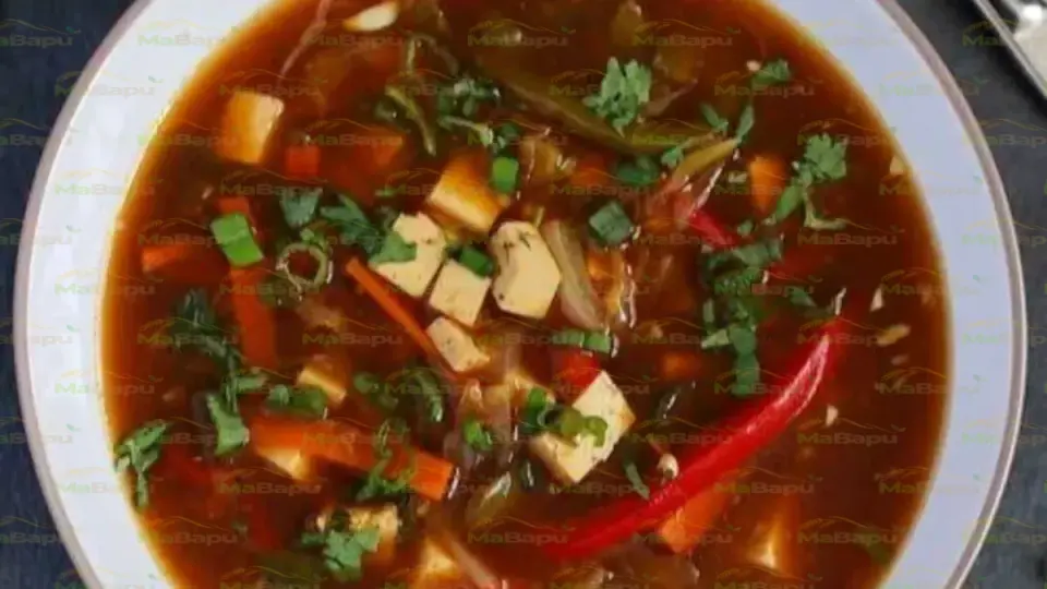 Street Style Hot and Sour Soup – Authentic Indian Mabapu Twist with Tangy Lime & Sesame