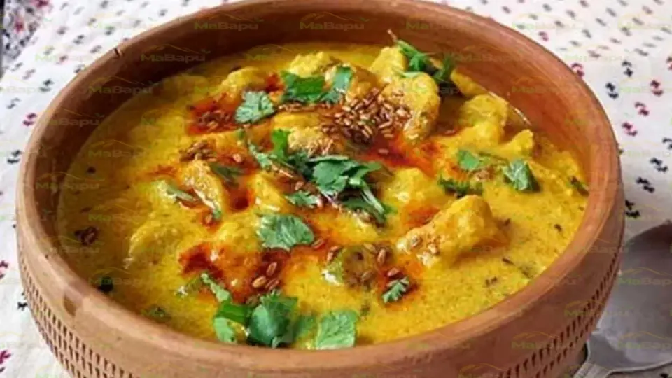 Authentic Rajasthani Atta Chakki Sabji Recipe (Wholesome Wheat Dumpling Curry)
