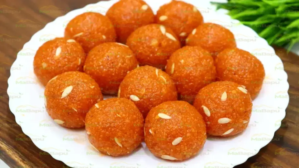 Healthy Boondi Laddu with Muskmelon Seeds – Classic Indian Sweet (Fast‑Food Craving)
